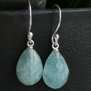 Amazonite Sterling Silver Dangle Earrings